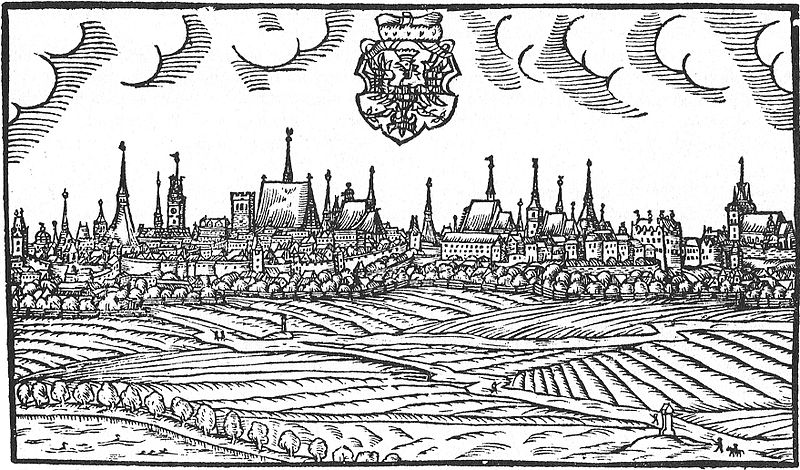 http://commons.wikimedia.org/wiki/File:Olomouc_1593_Willenberg.jpg