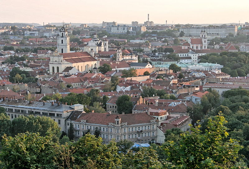 http://commons.wikimedia.org/wiki/File:Vilnius_view.jpg